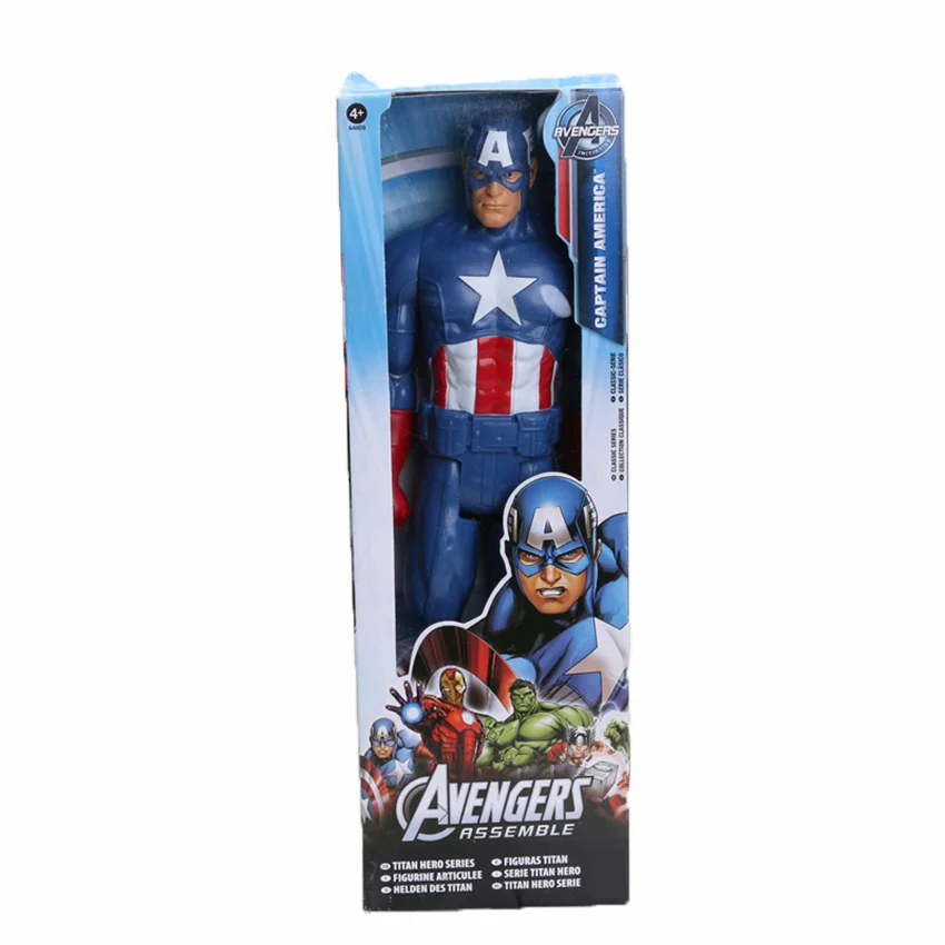 Игрушки Marvel The Avenger Endgame 30 см супер фигурка супергероя Тор Капитан танос Росомаха