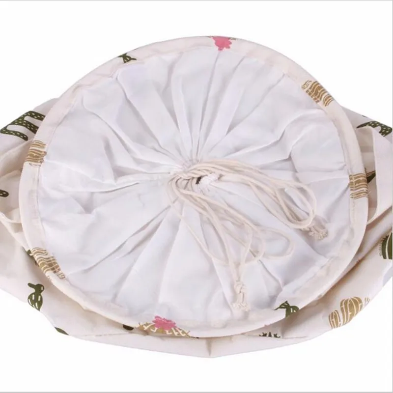 2017 новейшая мода стильный узор кактуса льняной хлопок Холщовый стол игрушка