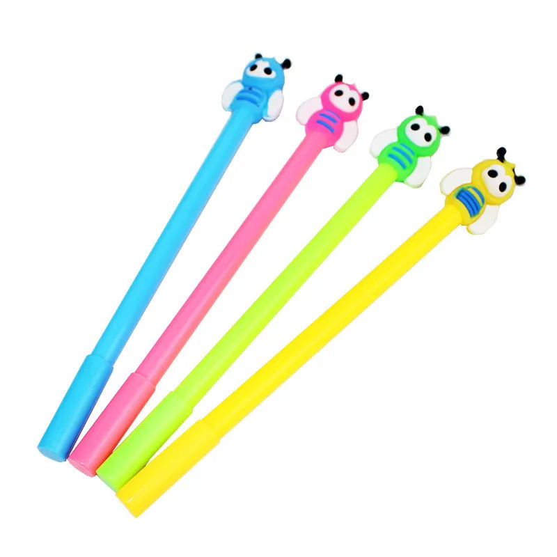 Ceny 40 Sztuk Słodkie Pszczoły Kreskówkowe Długopis żelowy Proste Kreatywne Materiały Dla Studentów Piśmienne Hurtownia