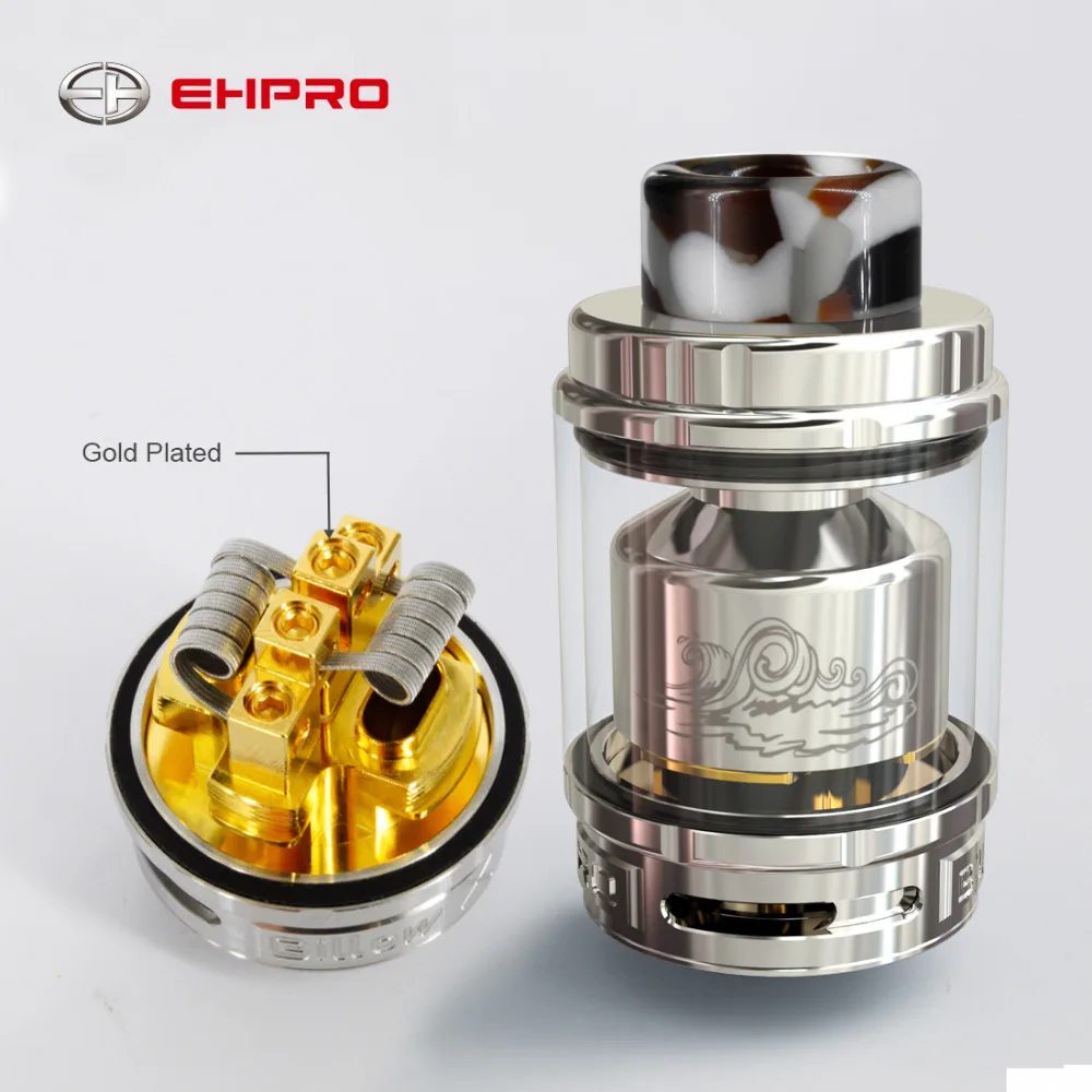 Оригинальный испаритель Ehpro billow X RTA Бак 4 мл 5 Смола 810 дрип тип нижний вверх поток