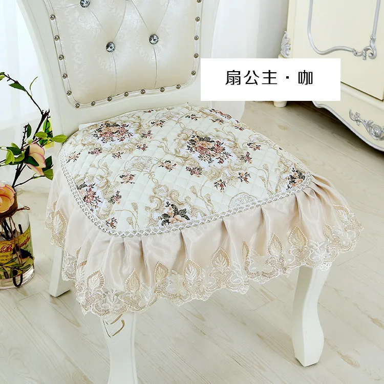 06 Polyester Кружевная подушка для стула с гордой розой, плотная льняная подушка, подушка для сиденья, офисный компьютерный стул, подушки для дома, столовой, подушка для сиденья, для студентов - Цвет: 06 Polyester