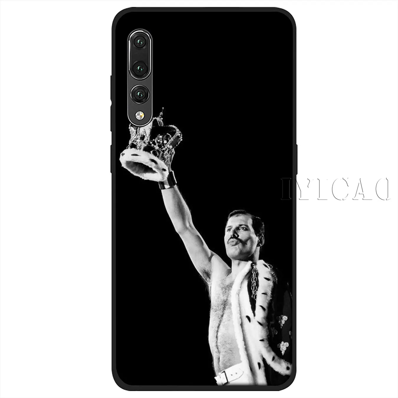 IYICAO Queen Freddie Mercury Soft Silicone Case for Huawei P30 P20 Pro P10 P9 P8 Lite Mini 2017 2016 2015 P smart Z 2019 Cover |