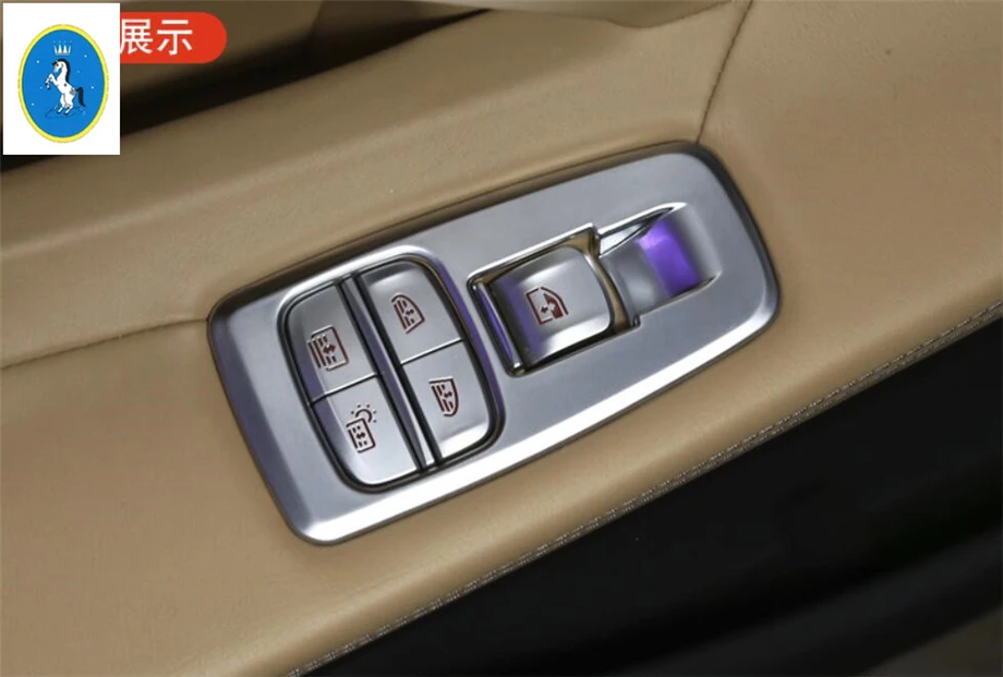Yimaautotrims для BMW 7 серии G11 G12 2016 2017 2018 ABS новый стиль дверной подлокотник оконное