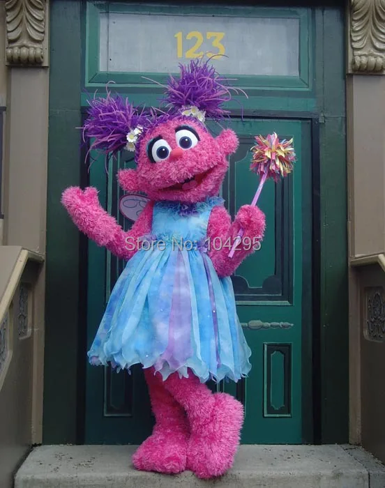 Abby cadabby костюм талисмана для Хэллоуина рождественской вечеринки с героями