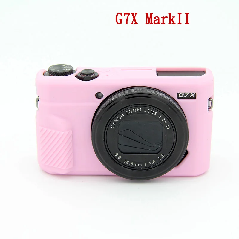 Силиконовый чехол для цифровой камеры защитный всего тела Canon EOS M3 G7X Mark II 2 мягкие