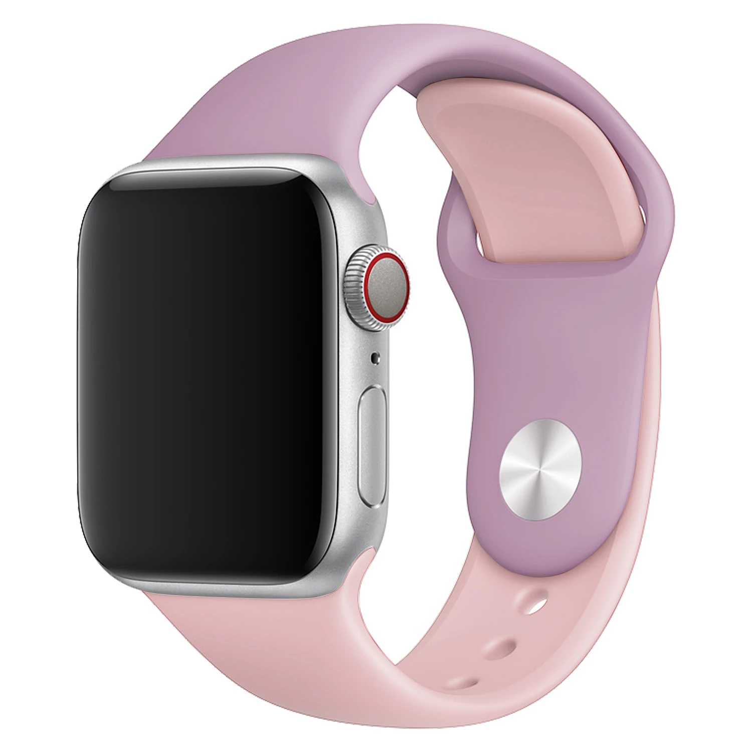 Цветной спортивный силиконовый ремешок для Apple Watch Series 5 4 3 2 1 Classic iWatch Edition, Ремешки для наручных часов 38 42 мм 40 44 мм