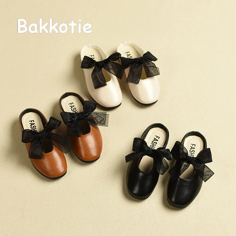 Bakkotie 2018 новые летние для маленьких девочек модные Шлёпанцы Тапочки Дети малышей