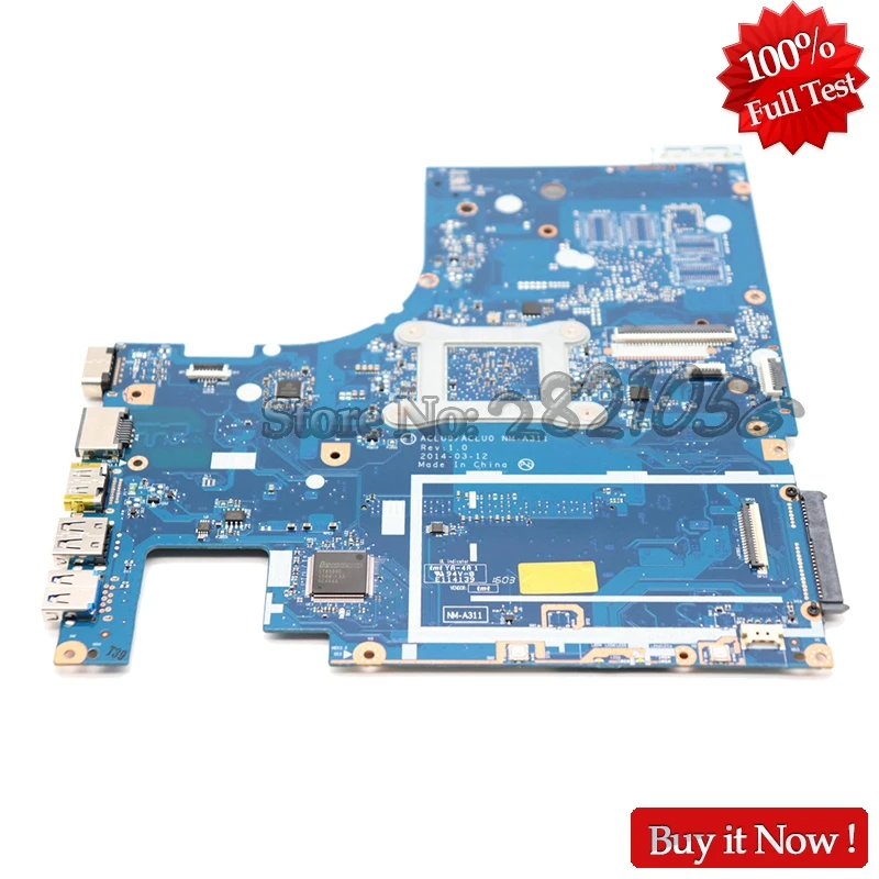NOKOTION ACLU9/ACLU0 NM-A311 основная плата для lenovo G50 G50-30 Материнская плата ноутбука N3530 cpu DDR3L полностью протестирована