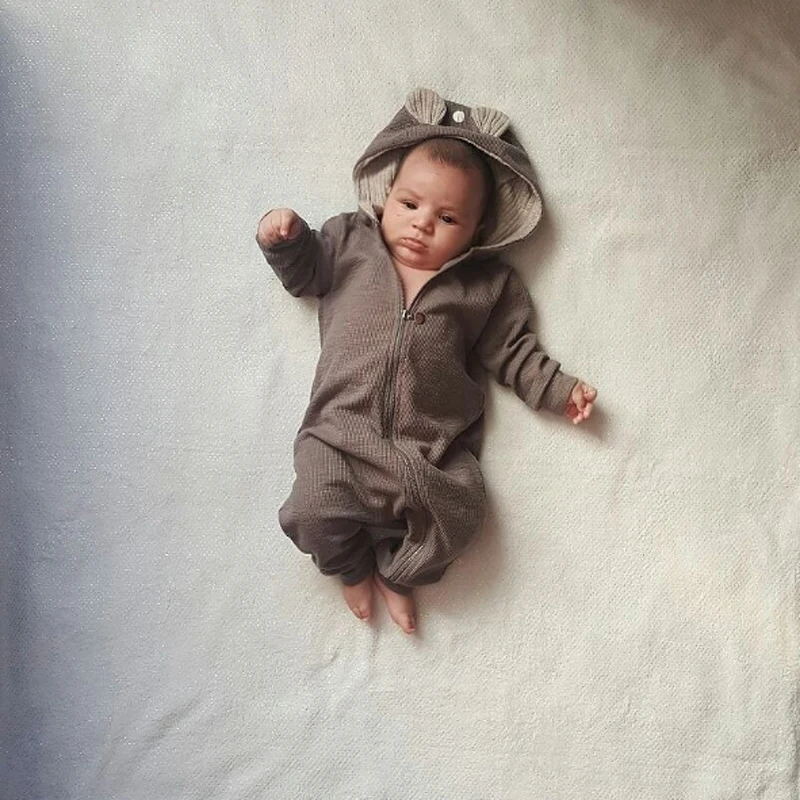 

Spring Autumn Baby Rompers Cute Cartoon Reindeer Long-sleeve Infant Girls Boys Jumpers Kids Newborn Baby Outfits Clothes