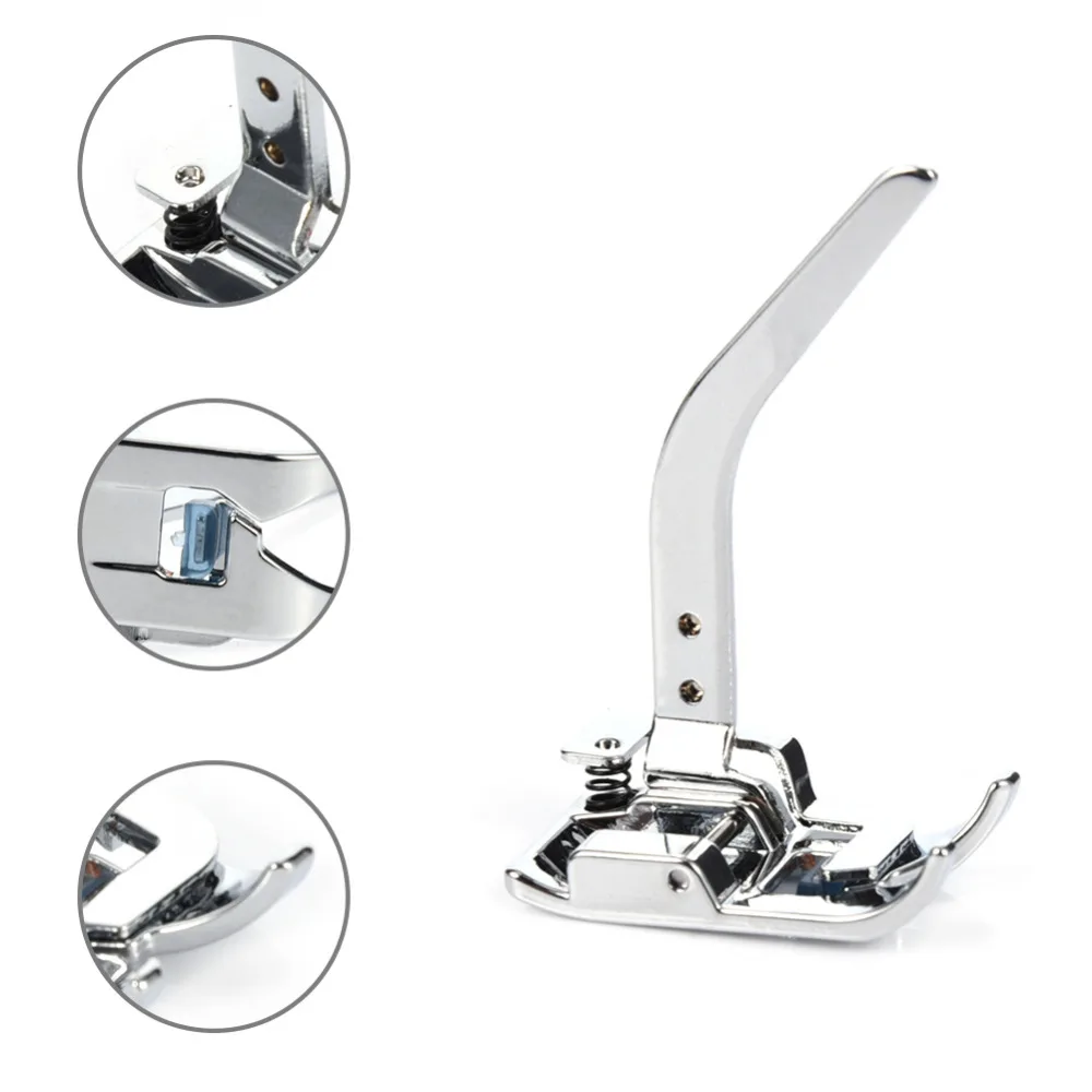 Детали прижимная лапка для вязания имитации синхронной подачи тонкая