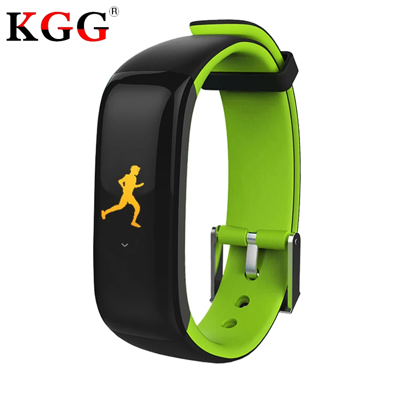 Smart Band P1 плюс Цвет Дисплей Фитнес браслет сердечного ритма трекер крови Давление