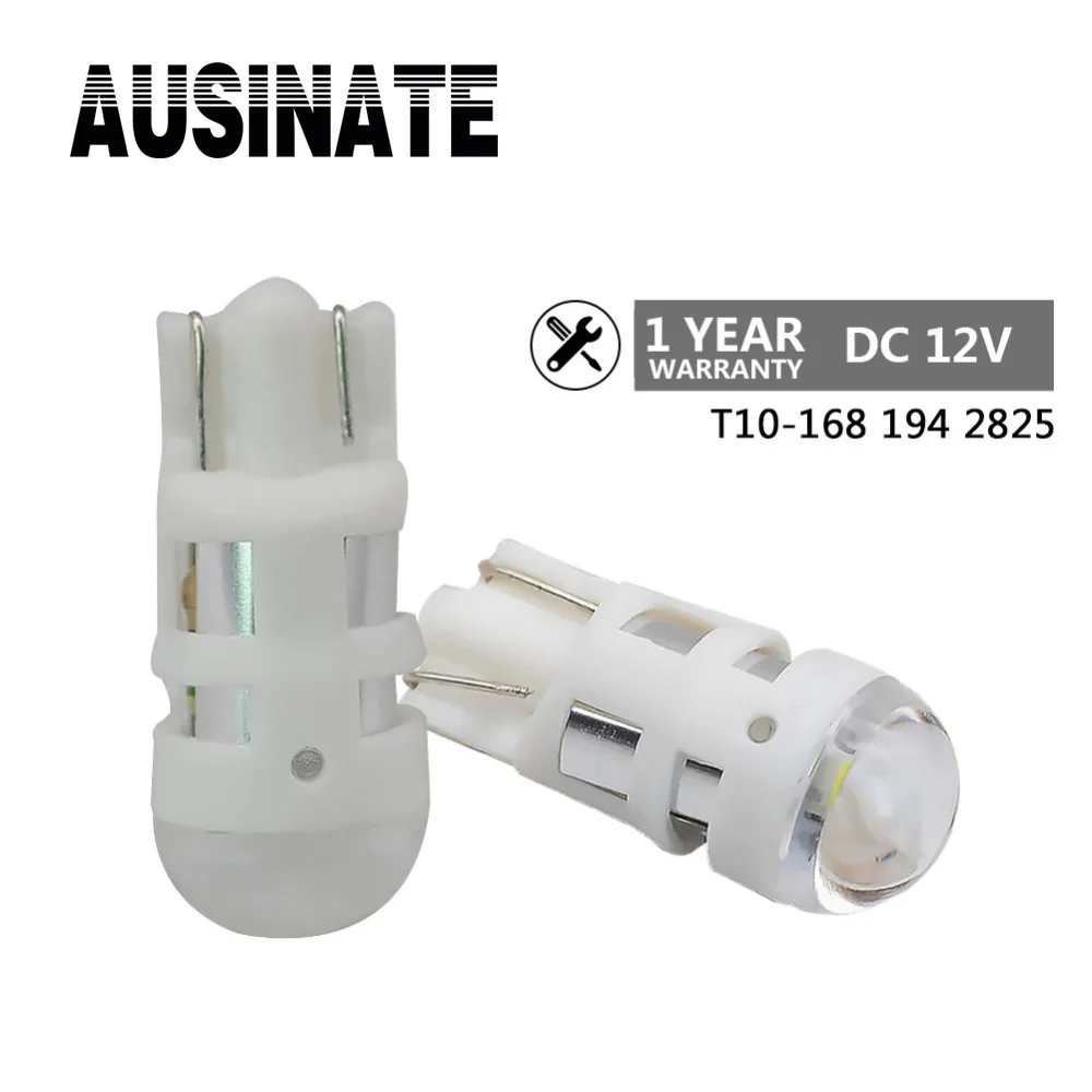 2 шт. Автомобильные светодиодные лампы T10 w5w t10 168 194 2825 6000 К|car light|w5w 2pcst10 led 2835 |