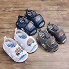 Летняя силиконовая Нескользящая обувь для малышей 0-1 лет