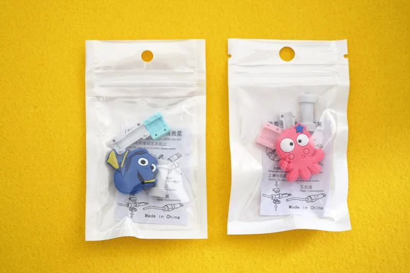 Защита для кабеля в виде животного защитная крышка USB зарядного устройства и