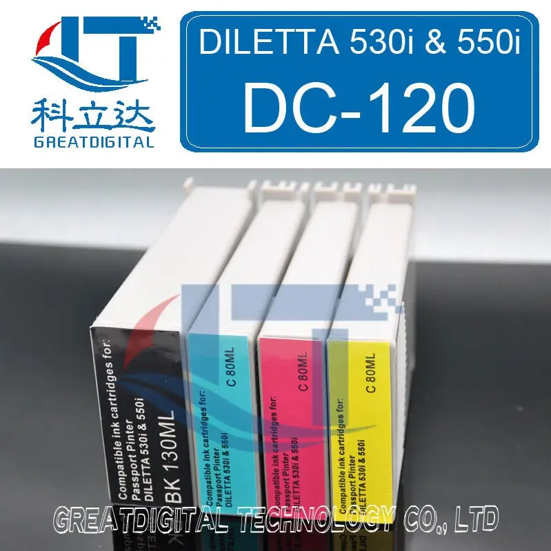

DC-120 совместимый чернильный картридж для DILETTA 530i и 550i