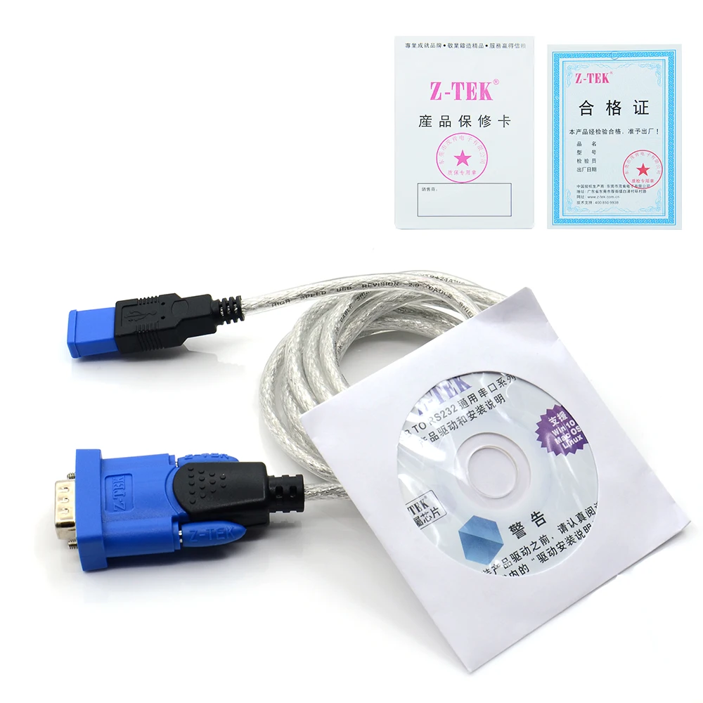Конвертер USB1.1 RS232 конвертер в разъем для преобразования USB Z TEK Rs232 кабель HDS/MB C3/NEC