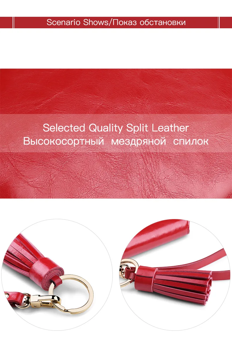 SENDEFN Модный женский кошелек из спилка, короткий женский кошелек, держатель для карт, отделение для монет, Женский кошелек с кисточкой 5190+ 5036-63