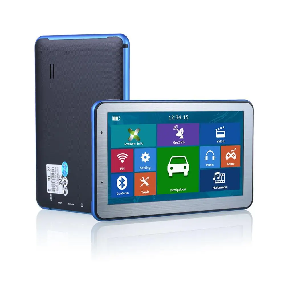 Ориана 7 &quotHD 8G 256MB емкостный Автомобильный gps навигация FM Bluetooth AVIN последняя