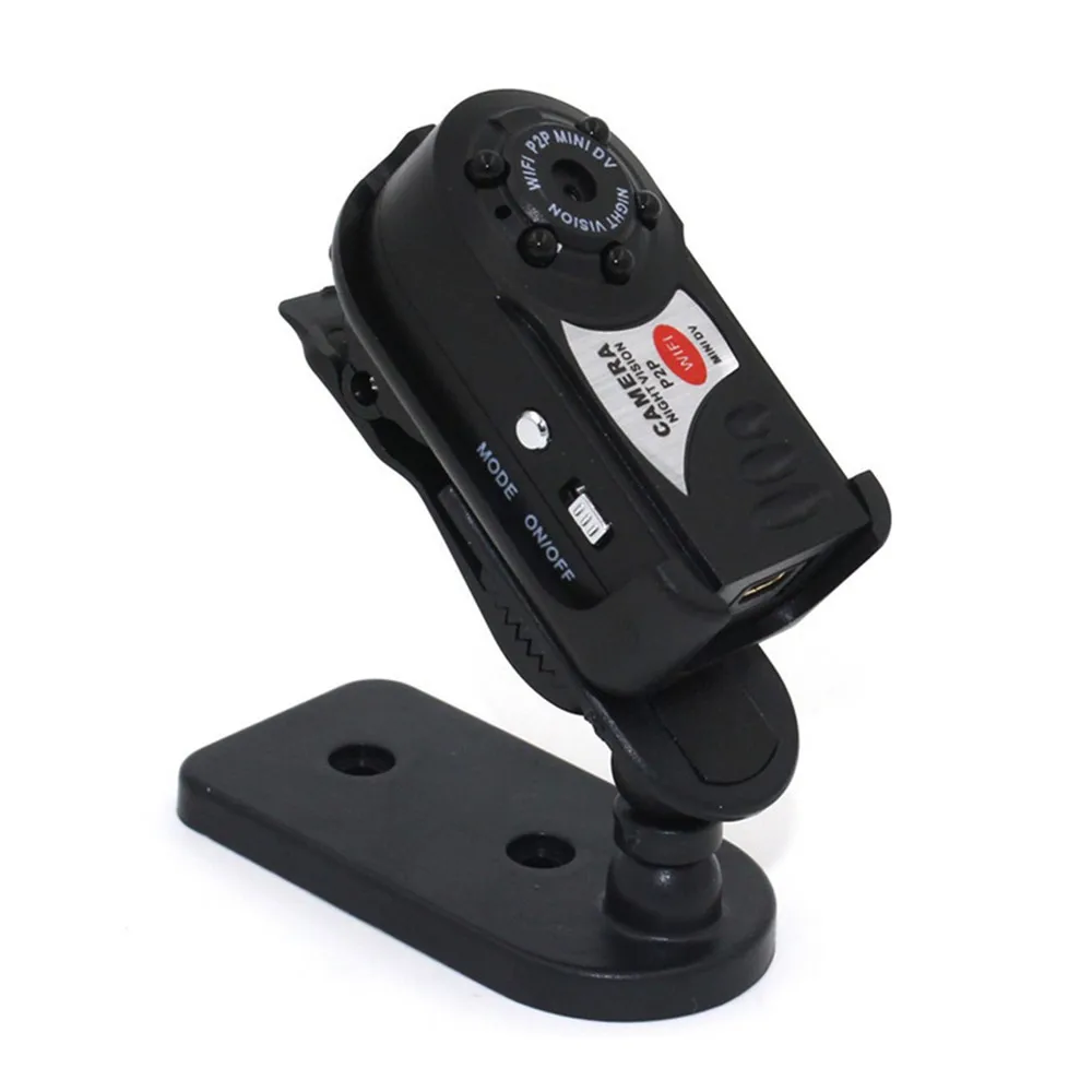 Мини Wifi Q7 камера 640P DV DVR беспроводная IP абсолютно новая мини видеокамера рекордер