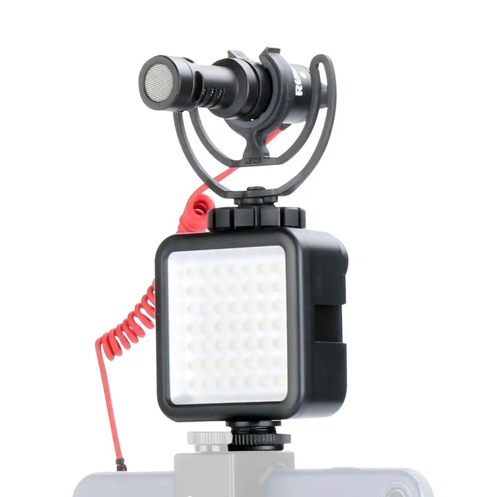 

Selens Ultra Bright LED Video Light Vlog Selfie Live LED 49 Beads Dimmable LED Video Panel Light for Gopro 8 Max 7 6 DSLR Camera