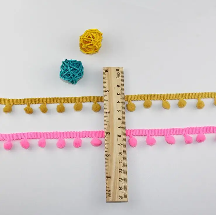 Аксессуары для шитья аксессуары с помпоном бахромой ширина 2 см|ball fringe ribbon|trim pom