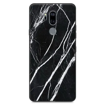 Для LG G7 чехол ThinQ Модный Имитация дерева силиконовый мягкий чехол для LG G7 ThinQ задняя крышка чехол s для LG G7 G 7 ThinQ кожа capas - Цвет: A8