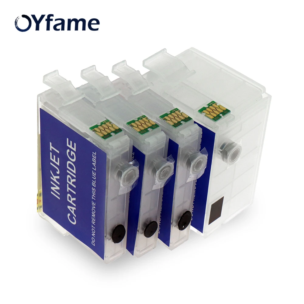 Картридж с чернилами OYfame 4 шт. 252 T2521 для чернильных картриджей T252 XL чипом ARC Epson WF3620