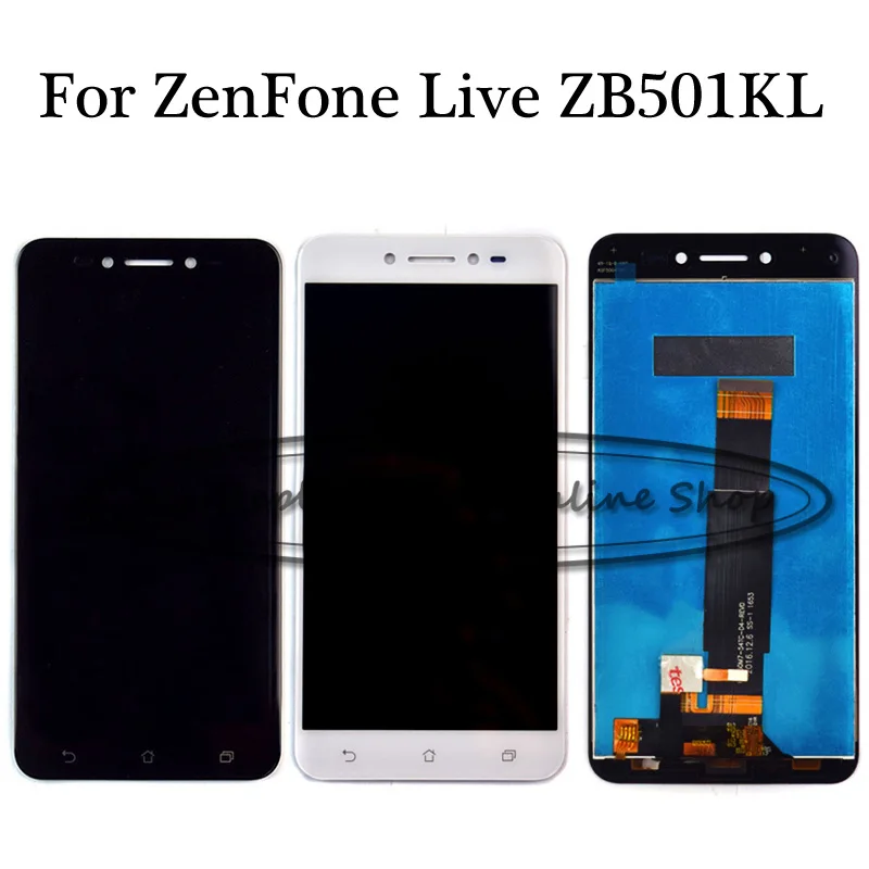 100% высококачественный 5 0 дюймовый ЖК-дисплей для Asus ZenFone Live ZB501KL X00FD + сенсорный