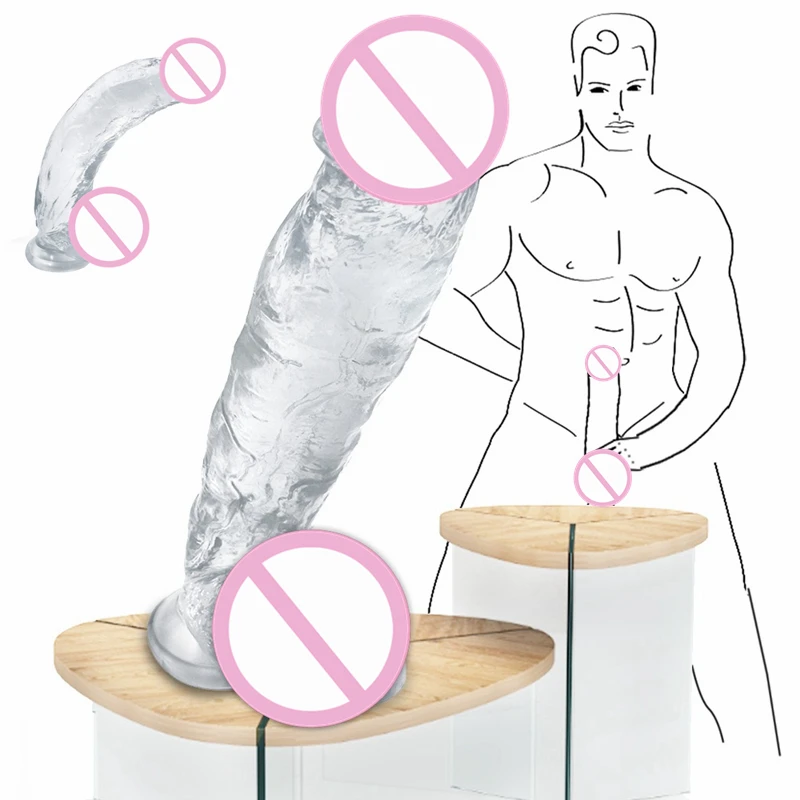 Огромный яркий реалистичный мужской искусственный пенис анальные игрушки для