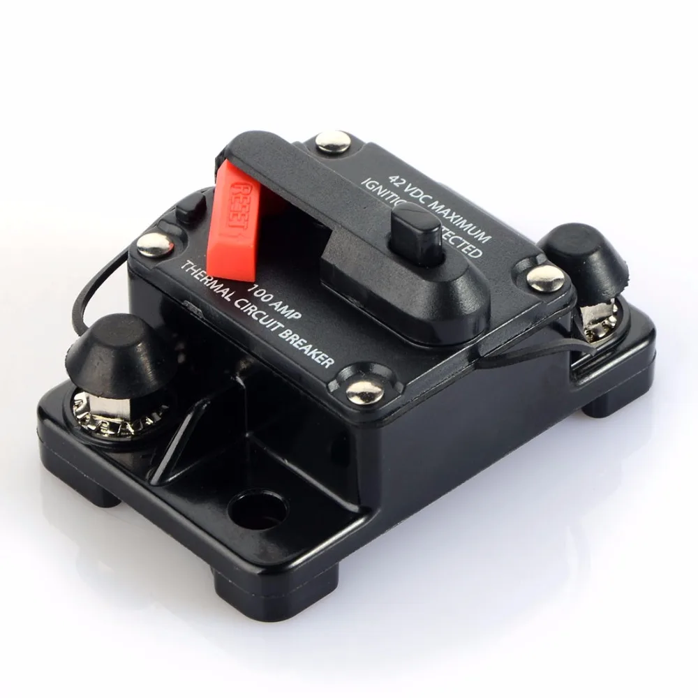 50A Amp Авто Аудио морской Лодка аудио Выключатель DC 12 V/24 V/42 V MA1071 | Автомобили и