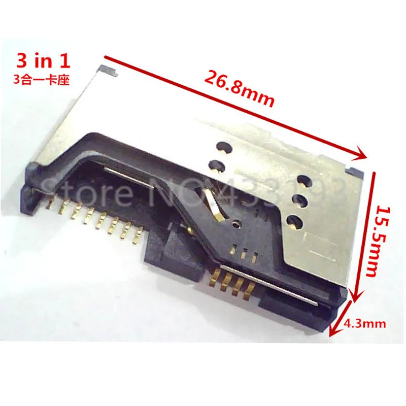 5 шт./лот держатель слота для SIM карты Разъем Гнездо Lenovo P70 A60 P700I A789 A65|socket connector|socket