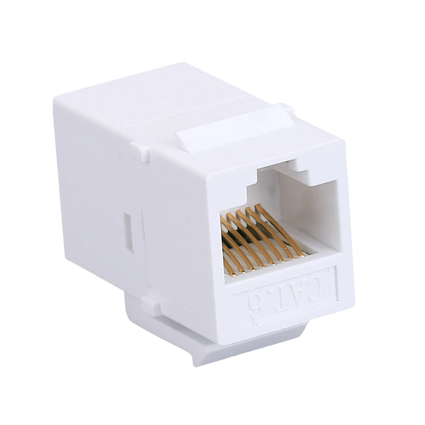 5 шт. CAT6 Ethernet кабель конец удлинителя-конец адаптера 8P8C RJ45 адаптер сети через