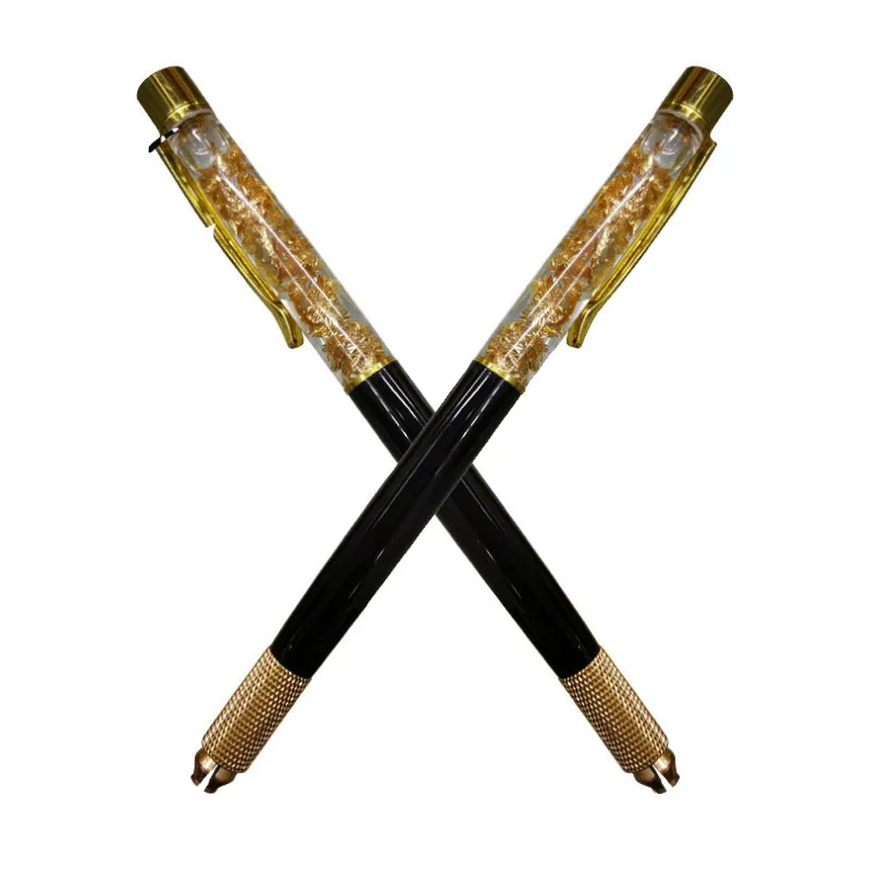 

Ручка для татуажа, Перманентный макияж, ручной карандаш для бровей, игла, косметический инструмент, перманентные брови, пистолет