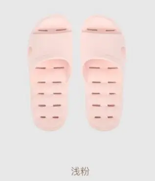 Pink37-38 Оригинальные Нескользящие тапочки Xiaomi One cloud для ванной комнаты; Герметичный светильник; износостойкие водонепроницаемые Тапочки - Цвет: Pink37-38