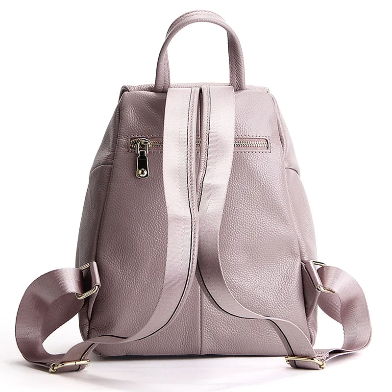 Женский кожаный рюкзак розовый Bolsas Mochila Feminina Большой Школьный для девочек