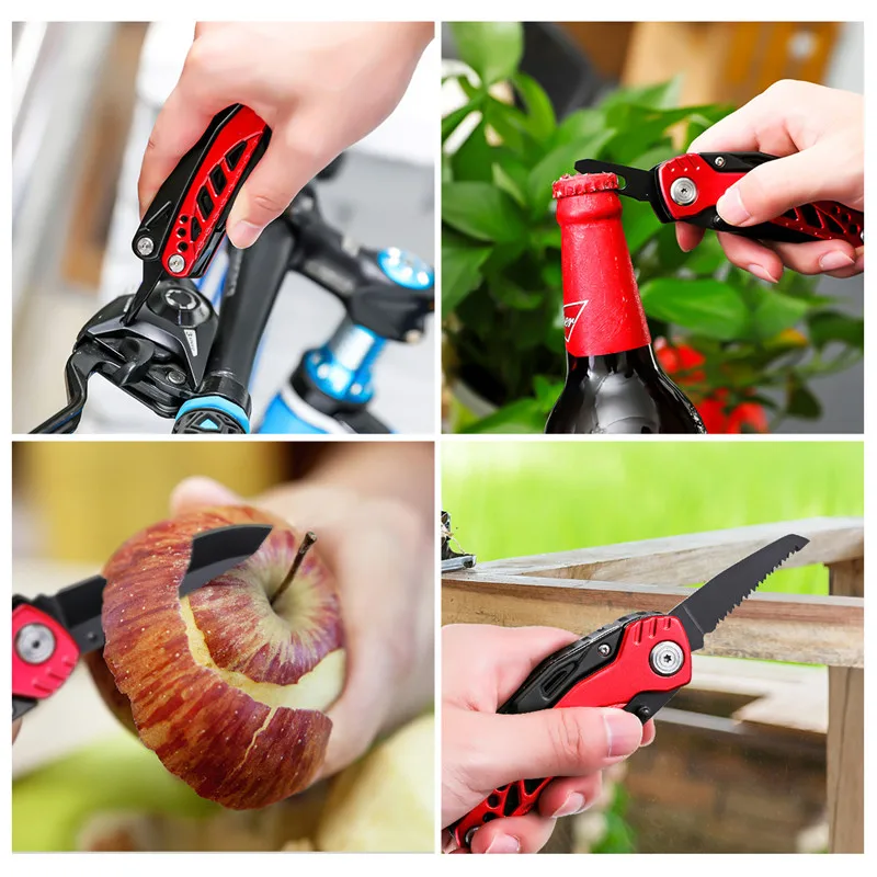 

13 in one Hand Tool Screwdriver Mini Portable Stainless Multitool Fold Pocket Folding Knife Screwdriver Pliers Outdoor Tools