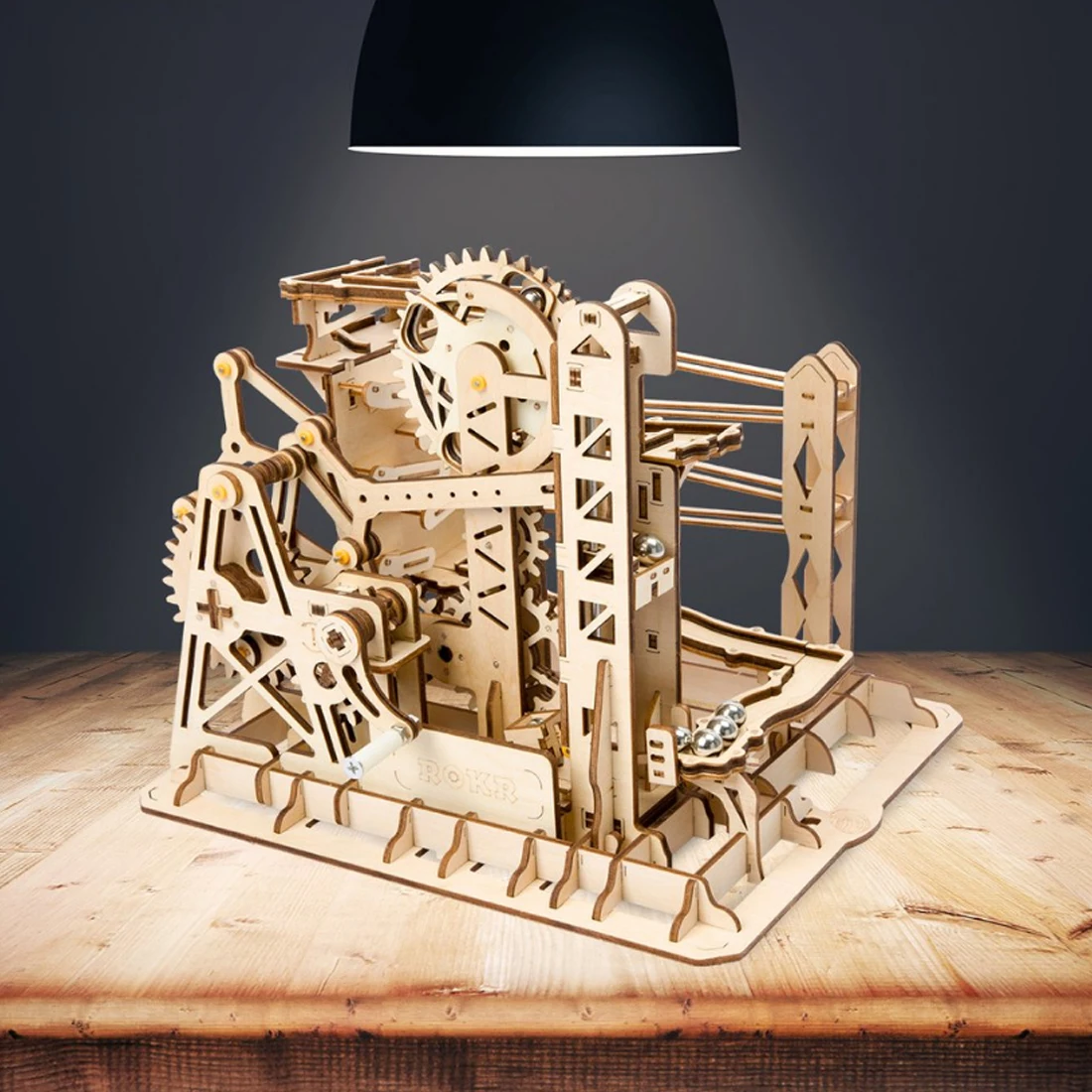 Подъемный ролик форма горки 3D картина головоломка Сделай Сам сборка стебля