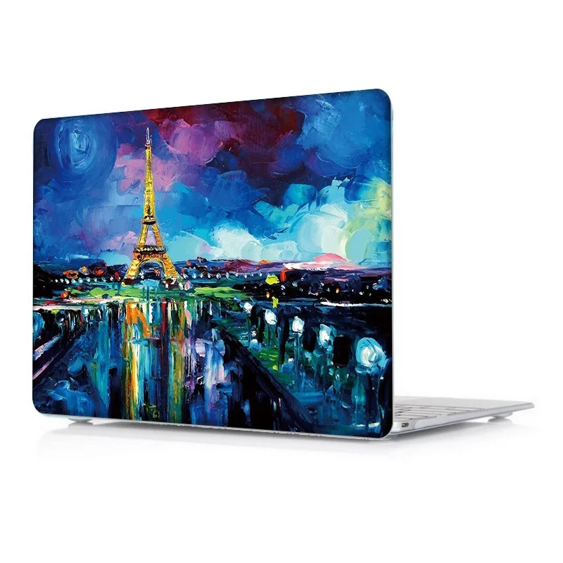 Картина маслом серии чехол с принтом подставкой откидной крышкой для Macbook Air 11 13 Pro