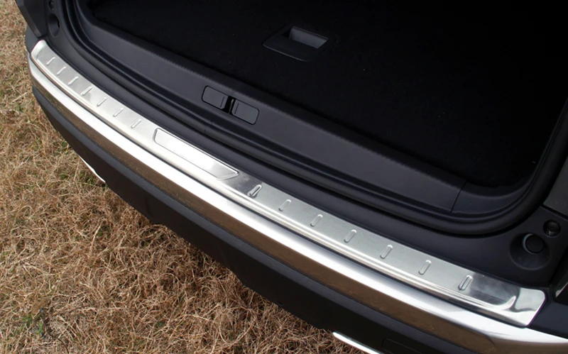 

For Peugeot 3008 GT 2017 2018 Stainless Steel Inner or Outer Rear Bumper Protector Guard Plate Cover Trim 1pcs Car Styling
