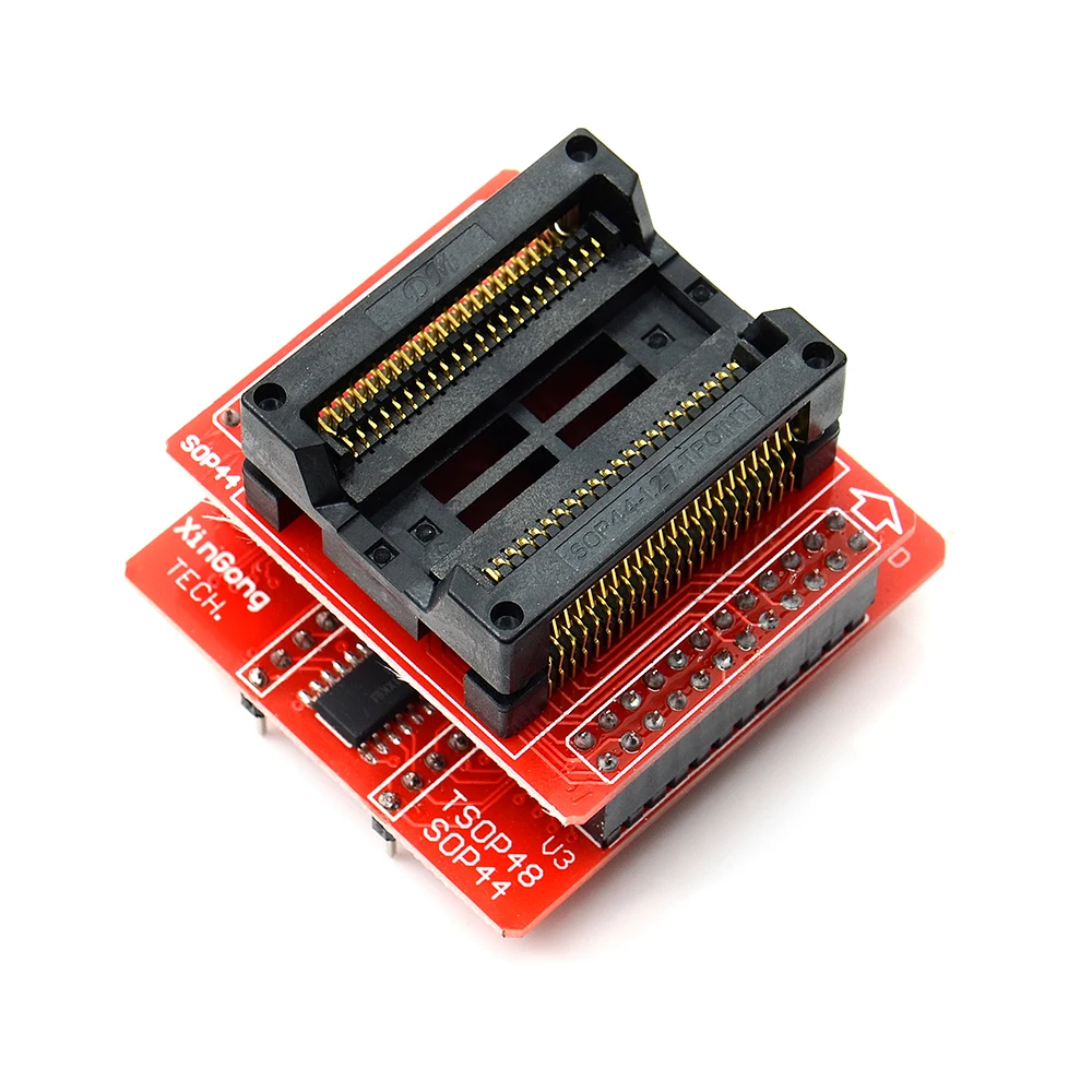 Оригинальные адаптеры TSOP48/SOP44 комплект адаптеров ИС для MiniPro TL866II TL866A TL866CS