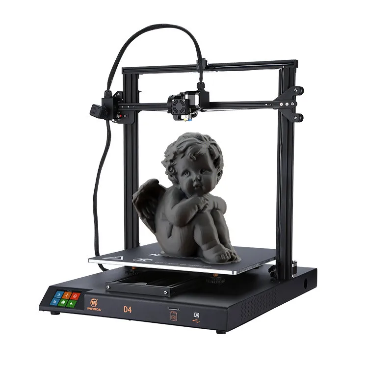 Полный металлический каркас 3d принтер большого размера 420*420*400 мм MINGDA D4 diy