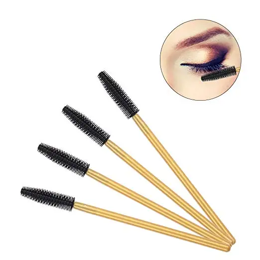 50 шт./упак. одноразовая микро щетка для ресниц тушь аппликатор женский набор