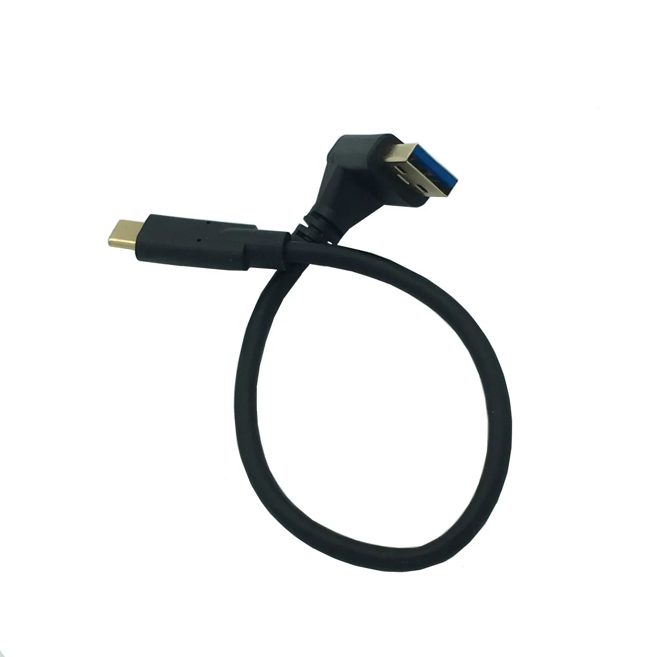 Позолоченные USB3.0 версия AM верхний изгиб/Тип C прямо голова ноутбук телефону