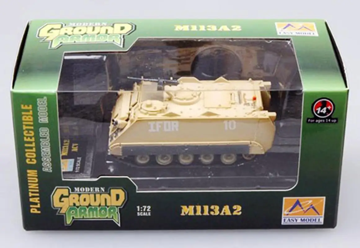 M113 бронированный персонал Перевозчик IFOR Танк 1/72 без литья под давлением легкая