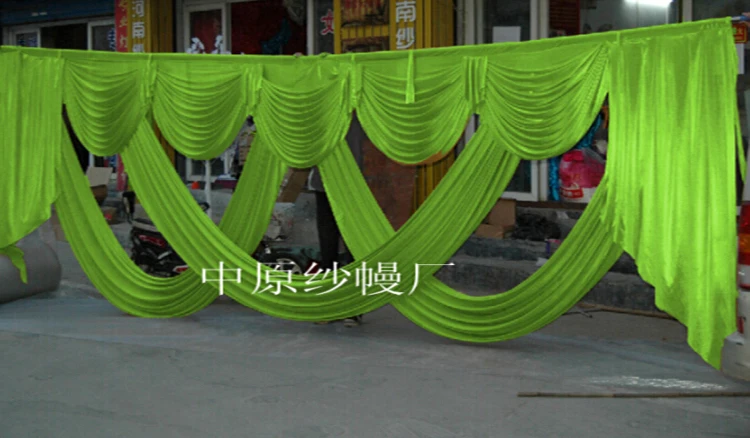 Элегантный и роскошный свадебный фон 3 м в длину свадебные шторы драпировка для