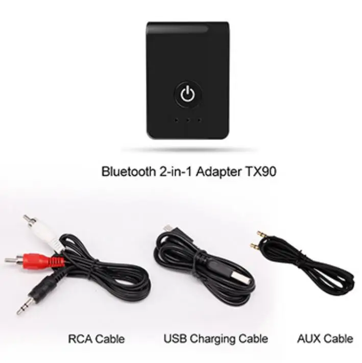 APTX Bluetooth 4 2 в 1 передатчик и приемник аудио адаптер Беспроводная Музыка AUX 3 5 мм для