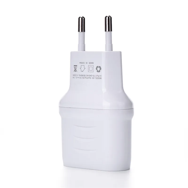 2 порта USB зарядное устройство 5В 2.1A адаптер micro для Xiaomi Redmi Note 3 4X5 pro huawei P6 P7 P8 P9 Lite