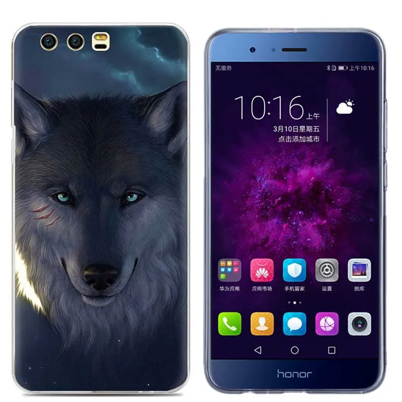 Lulumi Magic Гитары Телефон чехол для Huawei Honor 9 5.15 дюйма Ice мультфильм живопись ТПУ