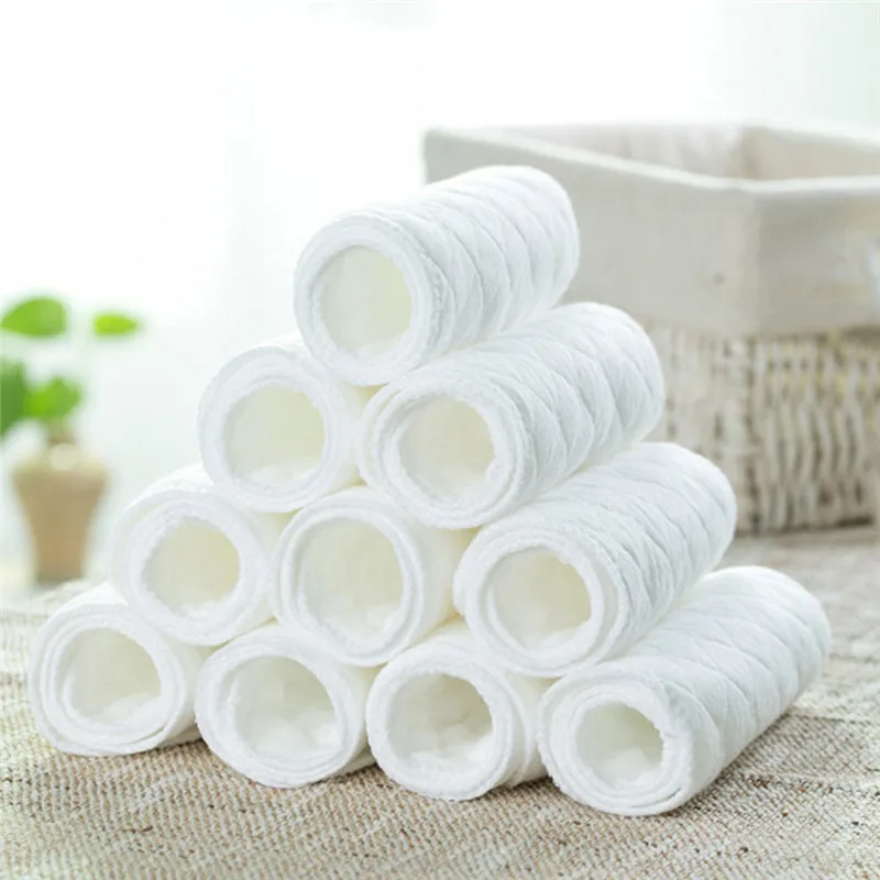 10 шт. Многоразовые детские подгузники ткань пеленки для новорожденных мягкие