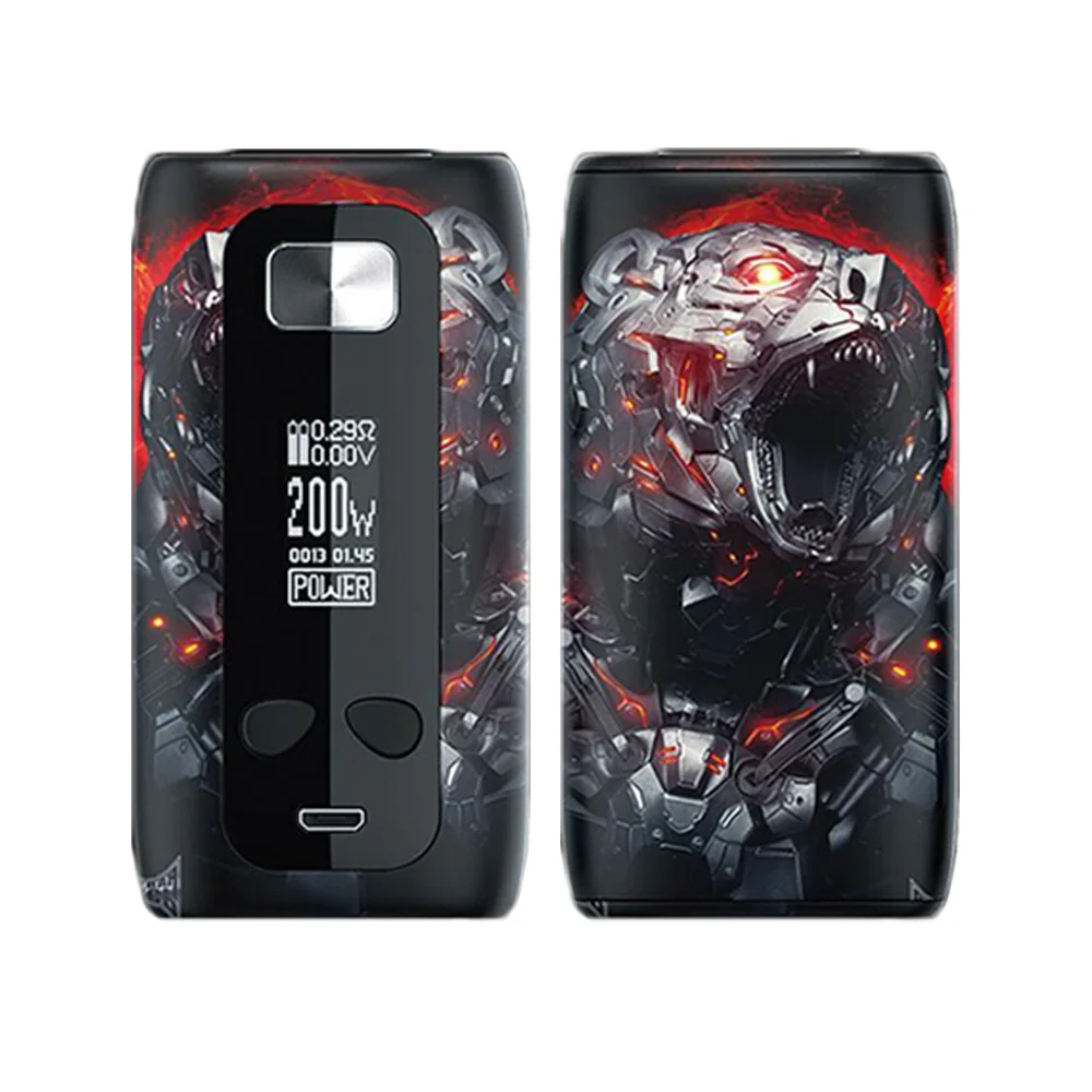 Thinkvape Thor pro 220 Вт TC бокс мод Think Vape Thor pro Bypass vape мод режимы 510 электронная сигарета мод vape использование батареи 18650 - Цвет: Bear 200W